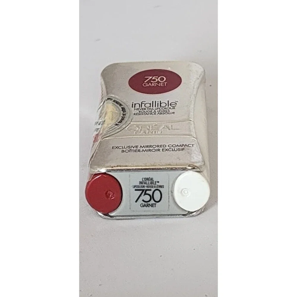 LOREAL L'Oreal Infallible Never Fail Lipcolour Lipstick Classic Shade 750 Garnet